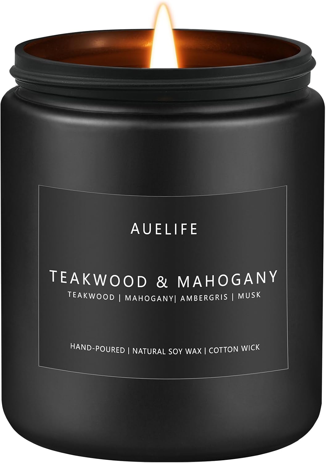 Scented Jar Candles, Soy Wax, Masculine Collection, 4 Pack - Image 11