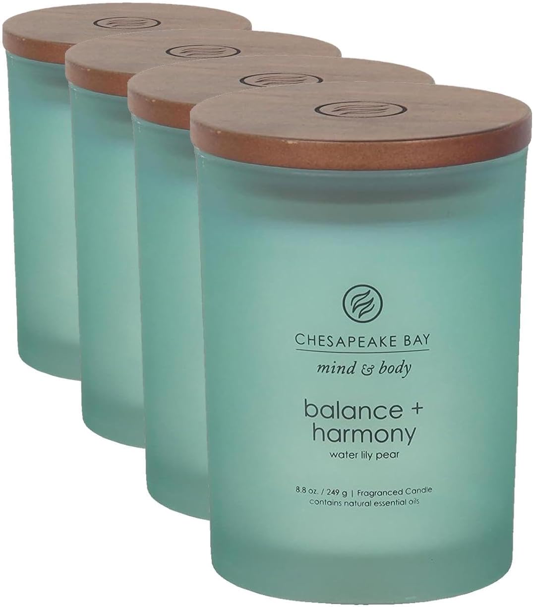 Water Lily Pear Scented Jar Candle, Soy Wax Blend, One Piece - Image 35