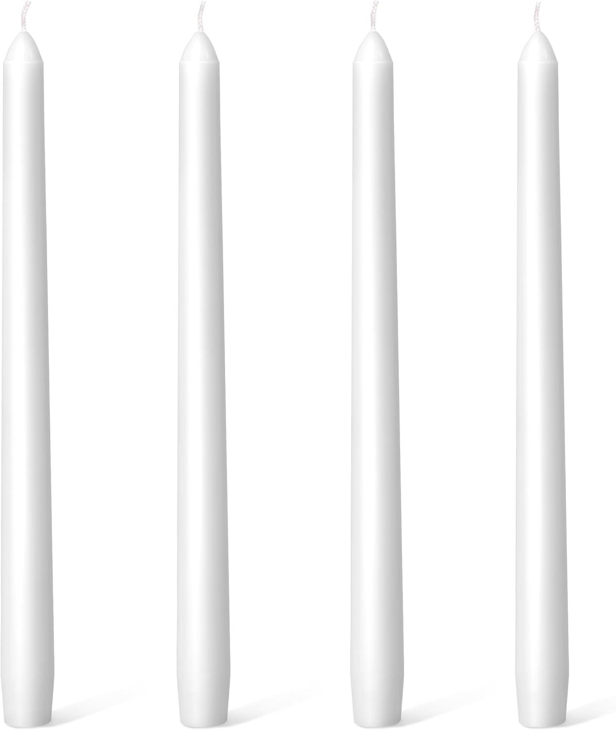 Ivory Taper Candles, 4 Pack, 10 Inch, Unscented - Image 20