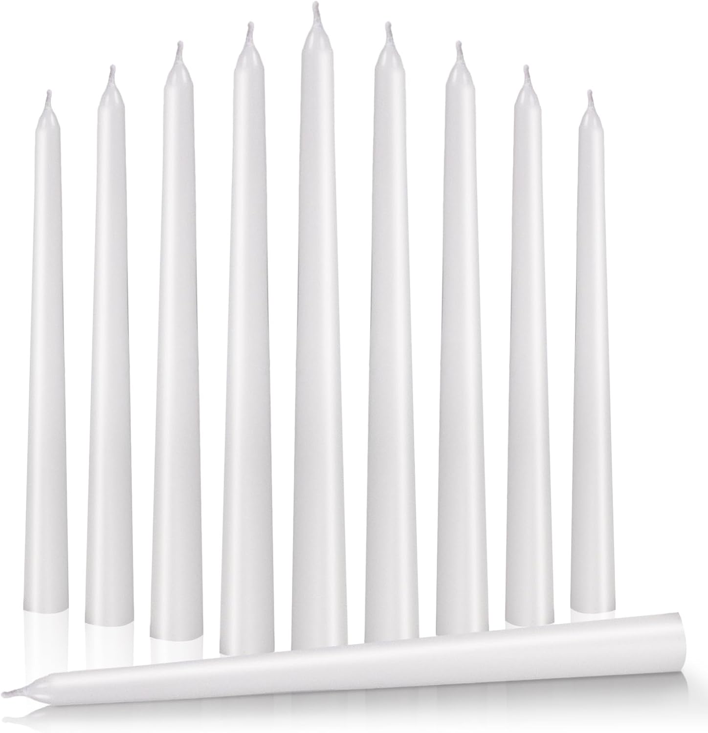 Purple Unscented Taper Candles, 10 Inch, 10 Pack - Image 15