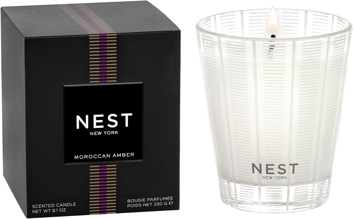 Bamboo Scented Candle, Glass Vessel, 8.1 oz - Image 12