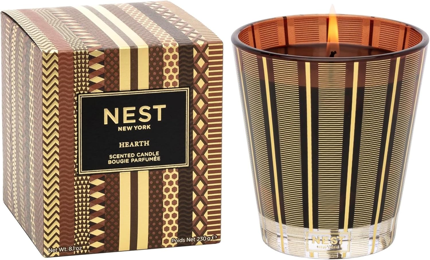 Bamboo Scented Candle, Glass Vessel, 8.1 oz - Image 9