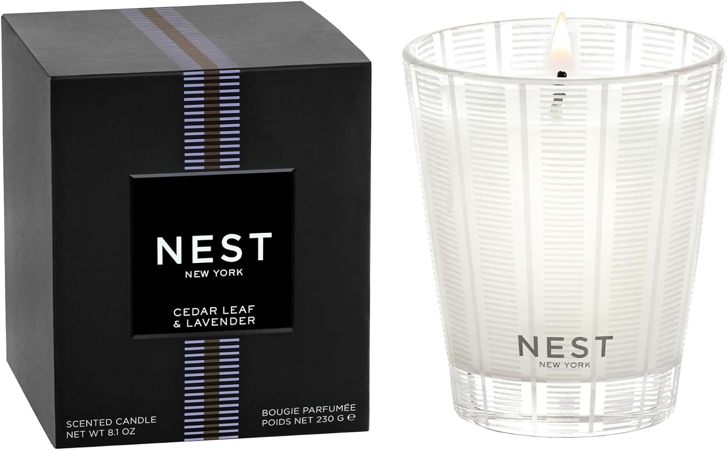 Bamboo Scented Candle, Glass Vessel, 8.1 oz - Image 17