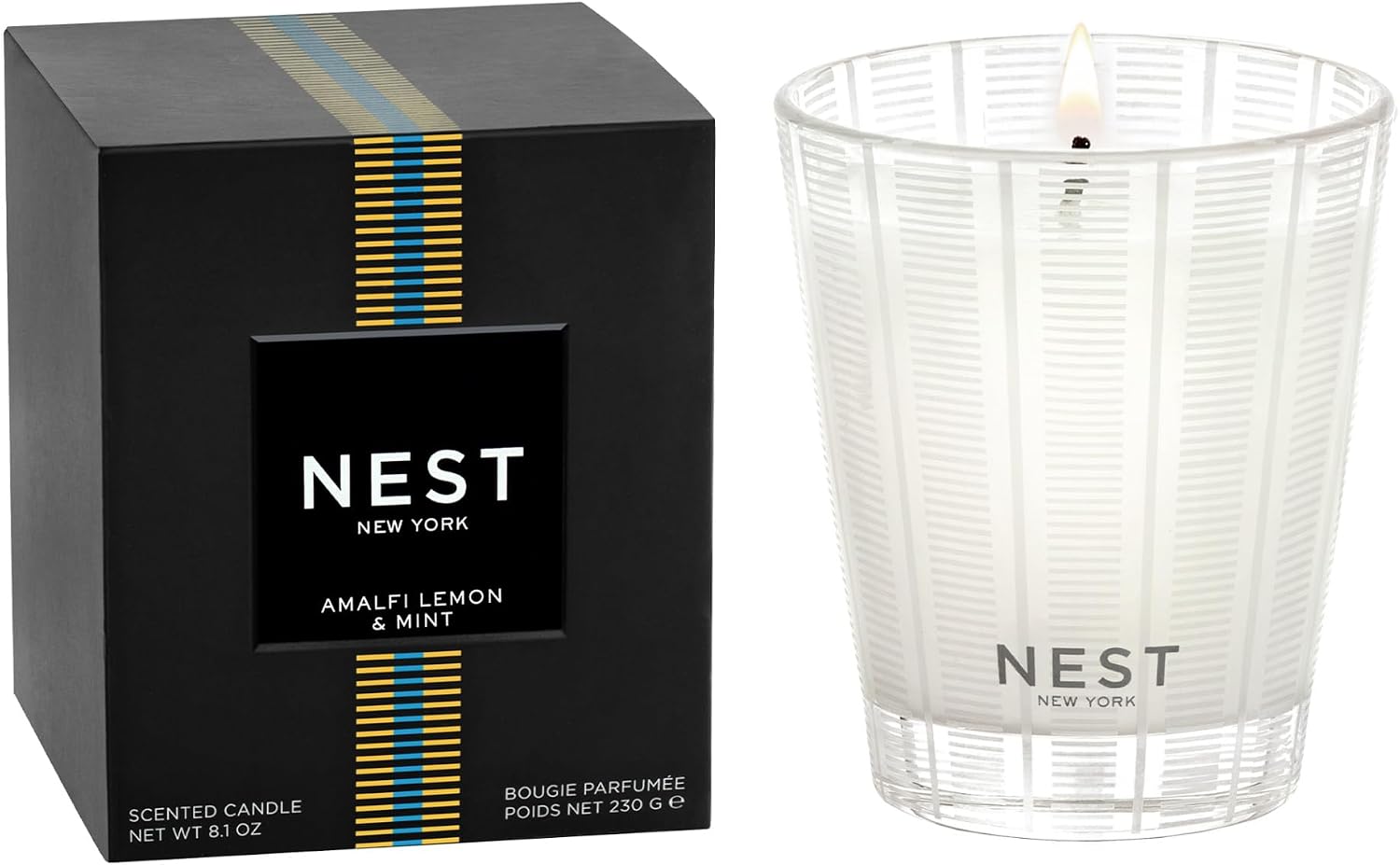 Bamboo Scented Candle, Glass Vessel, 8.1 oz - Image 8