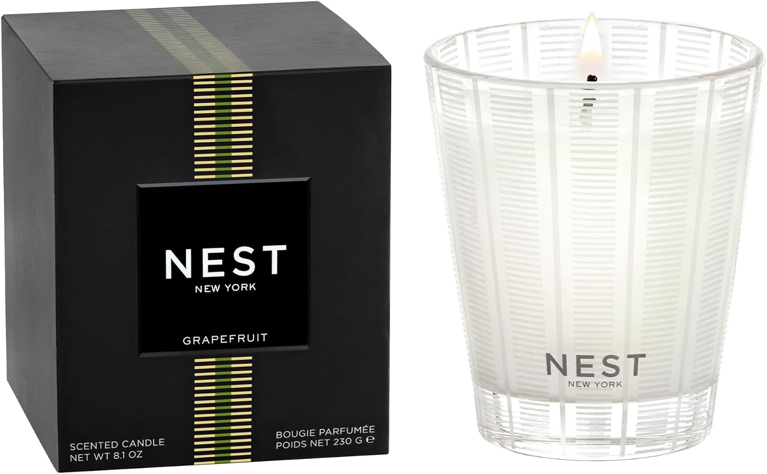 Bamboo Scented Candle, Glass Vessel, 8.1 oz - Image 11