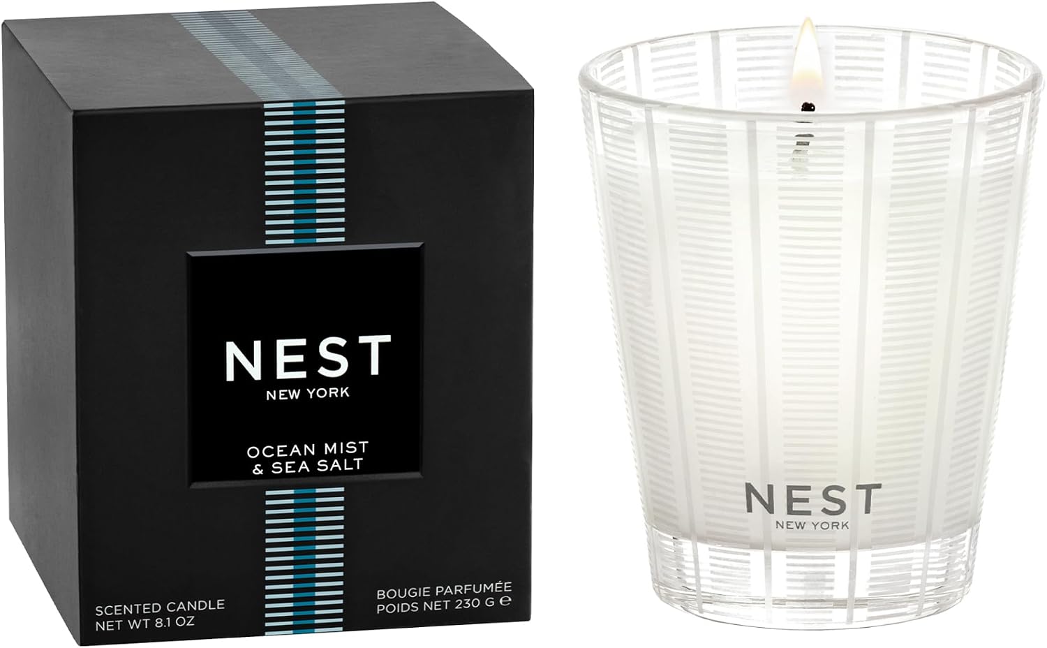 Bamboo Scented Candle, Glass Vessel, 8.1 oz - Image 18
