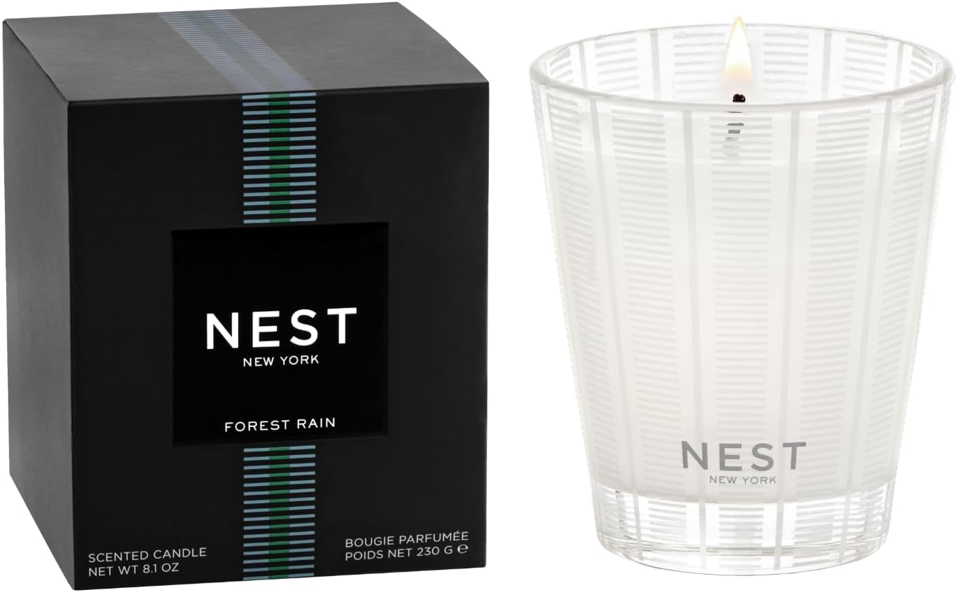 Bamboo Scented Candle, Glass Vessel, 8.1 oz - Image 14